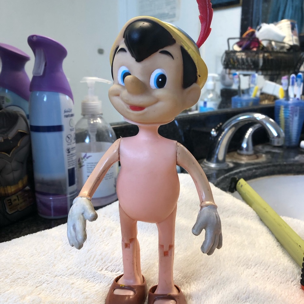 Vintage Pinocchio Figurine